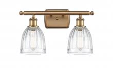 Innovations Lighting 516-2W-BB-G442 - Brookfield - 2 Light - 16 inch - Brushed Brass - Bath Vanity Light