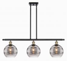 Innovations Lighting 516-3I-BAB-G556-8SM - Rochester - 3 Light - 36 inch - Black Antique Brass - Cord hung - Island Light