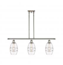 Innovations Lighting 516-3I-PN-G557-6CL - Vaz - 3 Light - 36 inch - Polished Nickel - Cord hung - Island Light