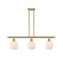 Innovations Lighting 516-3I-SG-G461-6 - Norfolk - 3 Light - 36 inch - Satin Gold - Cord hung - Island Light