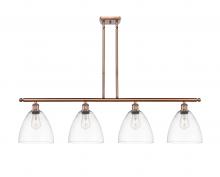 Innovations Lighting 516-4I-AC-GBD-92 - Bristol - 4 Light - 48 inch - Antique Copper - Cord hung - Island Light