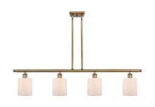 Innovations Lighting 516-4I-BB-G111 - Cobbleskill - 4 Light - 48 inch - Brushed Brass - Cord hung - Island Light