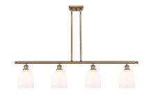 Innovations Lighting 516-4I-BB-G558-6GWH - Bella - 4 Light - 48 inch - Brushed Brass - Cord hung - Island Light