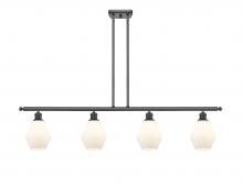 Innovations Lighting 516-4I-BK-G651-6 - Cindyrella - 4 Light - 48 inch - Matte Black - Cord hung - Island Light