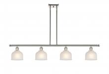 Innovations Lighting 516-4I-PN-G411 - Dayton - 4 Light - 48 inch - Polished Nickel - Cord hung - Island Light