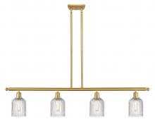 Innovations Lighting 516-4I-SG-G559-5CL - Bridal Veil - 4 Light - 48 inch - Satin Gold - Cord hung - Island Light