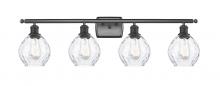 Innovations Lighting 516-4W-BK-G362 - Waverly - 4 Light - 36 inch - Matte Black - Bath Vanity Light