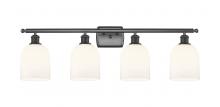 Innovations Lighting 516-4W-OB-G558-6GWH - Bella - 4 Light - 36 inch - Oil Rubbed Bronze - Bath Vanity Light