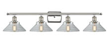 Innovations Lighting 516-4W-PN-G132 - Orwell - 4 Light - 38 inch - Polished Nickel - Bath Vanity Light