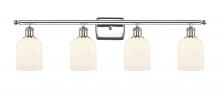 Innovations Lighting 516-4W-PN-G559-5GWH - Bridal Veil - 4 Light - 35 inch - Polished Nickel - Bath Vanity Light