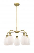 Innovations Lighting 516-5CR-BB-G81 - Eaton - 5 Light - 24 inch - Brushed Brass - Chandelier