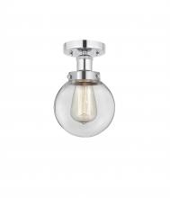 Innovations Lighting 616-1F-PC-G202-6 - Beacon - 1 Light - 6 inch - Polished Chrome - Semi-Flush Mount