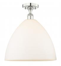 Innovations Lighting 616-1F-PN-GBD-161 - Bristol - 1 Light - 16 inch - Polished Nickel - Semi-Flush Mount