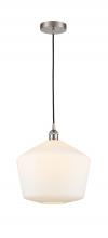 Innovations Lighting 616-1P-SN-G651-12 - Cindyrella - 1 Light - 12 inch - Brushed Satin Nickel - Cord hung - Mini Pendant