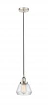 Innovations Lighting 616-1PH-PN-G172 - Fulton - 1 Light - 7 inch - Polished Nickel - Cord hung - Mini Pendant