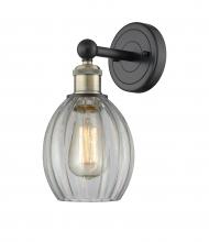 Innovations Lighting 616-1W-BAB-G82 - Eaton - 1 Light - 6 inch - Black Antique Brass - Sconce