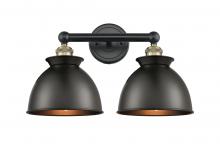 Innovations Lighting 616-2W-BAB-M14-BK - Adirondack - 2 Light - 17 inch - Black Antique Brass - Bath Vanity Light