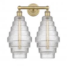 Innovations Lighting 616-2W-BB-G672-8 - Cascade - 2 Light - 17 inch - Brushed Brass - Bath Vanity Light