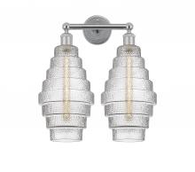 Innovations Lighting 616-2W-PC-G672-8 - Cascade - 2 Light - 17 inch - Polished Chrome - Bath Vanity Light