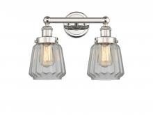 Innovations Lighting 616-2W-PN-G142 - Chatham - 2 Light - 16 inch - Polished Nickel - Bath Vanity Light