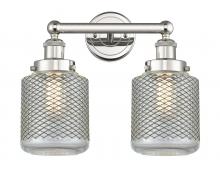 Innovations Lighting 616-2W-PN-G262 - Stanton - 2 Light - 15 inch - Polished Nickel - Bath Vanity Light