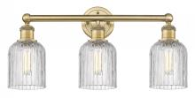 Innovations Lighting 616-3W-BB-G559-5CL - Bridal Veil - 3 Light - 23 inch - Brushed Brass - Bath Vanity Light