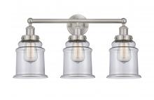 Innovations Lighting 616-3W-SN-G182 - Canton - 3 Light - 24 inch - Brushed Satin Nickel - Bath Vanity Light