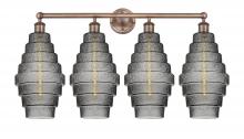 Innovations Lighting 616-4W-AC-G673-8 - Cascade - 4 Light - 35 inch - Antique Copper - Bath Vanity Light