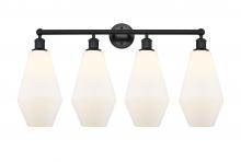 Innovations Lighting 616-4W-BK-G651-7 - Cindyrella - 4 Light - 34 inch - Matte Black - Bath Vanity Light