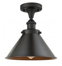 Innovations Lighting 916-1C-OB-M10-OB - Briarcliff - 1 Light - 10 inch - Oil Rubbed Bronze - Semi-Flush Mount