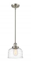 Innovations Lighting 916-1S-SN-G713 - Bell - 1 Light - 8 inch - Brushed Satin Nickel - Mini Pendant