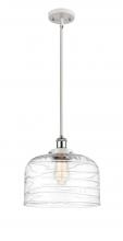 Innovations Lighting 916-1S-WPC-G713-L - Bell - 1 Light - 12 inch - White Polished Chrome - Mini Pendant