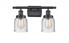 Innovations Lighting 916-2W-BK-G54 - Bell - 2 Light - 16 inch - Matte Black - Bath Vanity Light