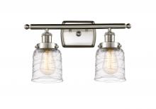 Innovations Lighting 916-2W-SN-G513 - Bell - 2 Light - 16 inch - Brushed Satin Nickel - Bath Vanity Light