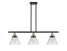 Innovations Lighting 916-3I-BAB-G42 - Cone - 3 Light - 36 inch - Black Antique Brass - Stem Hung - Island Light