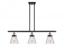 Innovations Lighting 916-3I-BAB-G62 - Cone - 3 Light - 36 inch - Black Antique Brass - Stem Hung - Island Light