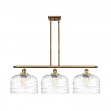 Innovations Lighting 916-3I-BB-G713-L - Bell - 3 Light - 36 inch - Brushed Brass - Stem Hung - Island Light