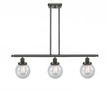 Innovations Lighting 916-3I-OB-G204-6 - Beacon - 3 Light - 36 inch - Oil Rubbed Bronze - Stem Hung - Island Light