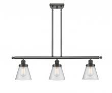 Innovations Lighting 916-3I-OB-G64 - Cone - 3 Light - 36 inch - Oil Rubbed Bronze - Stem Hung - Island Light