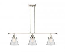 Innovations Lighting 916-3I-PN-G64 - Cone - 3 Light - 36 inch - Polished Nickel - Stem Hung - Island Light