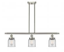 Innovations Lighting 916-3I-SN-G52 - Bell - 3 Light - 36 inch - Brushed Satin Nickel - Stem Hung - Island Light