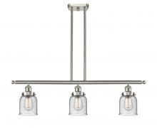 Innovations Lighting 916-3I-SN-G54 - Bell - 3 Light - 36 inch - Brushed Satin Nickel - Stem Hung - Island Light