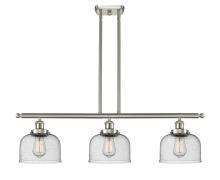 Innovations Lighting 916-3I-SN-G74 - Bell - 3 Light - 36 inch - Brushed Satin Nickel - Stem Hung - Island Light