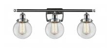 Innovations Lighting 916-3W-PC-G202-6 - Beacon - 3 Light - 26 inch - Polished Chrome - Bath Vanity Light