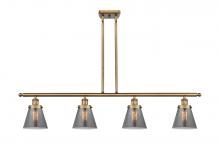 Innovations Lighting 916-4I-BB-G63 - Cone - 4 Light - 48 inch - Brushed Brass - Stem Hung - Island Light