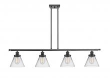 Innovations Lighting 916-4I-BK-G42 - Cone - 4 Light - 48 inch - Matte Black - Stem Hung - Island Light