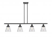 Innovations Lighting 916-4I-BK-G64 - Cone - 4 Light - 48 inch - Matte Black - Stem Hung - Island Light