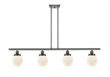 Innovations Lighting 916-4I-OB-G201-6 - Beacon - 4 Light - 48 inch - Oil Rubbed Bronze - Stem Hung - Island Light