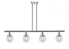 Innovations Lighting 916-4I-PC-G202-6 - Beacon - 4 Light - 48 inch - Polished Chrome - Stem Hung - Island Light