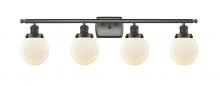 Innovations Lighting 916-4W-OB-G201-6 - Beacon - 4 Light - 36 inch - Oil Rubbed Bronze - Bath Vanity Light